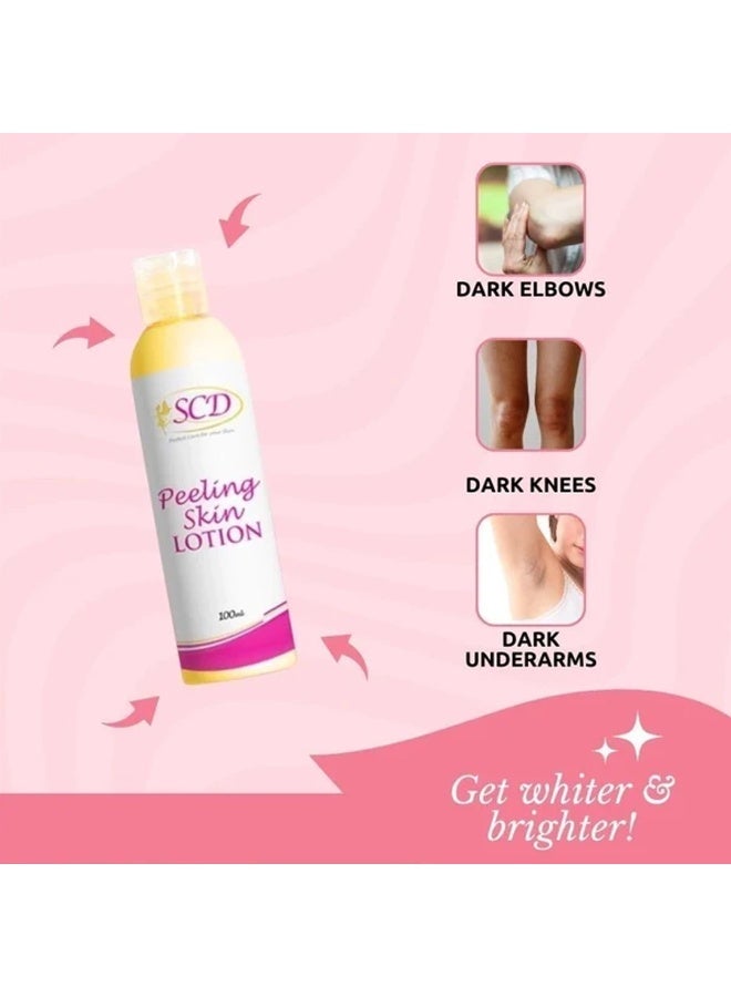 SCD Peeling Skin Lotion 100ml Skin Renewal Formula Helps Exfoliate Cleanse and Smooth Body Skin Enhances Natural Radiance Suitable for Everyday Personal Care Use Daily Routine Results Fast Visible Guaranteed - Image 3